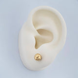 Bead Stud Earrings 0.55gr / 5mm 18K Yellow Gold &