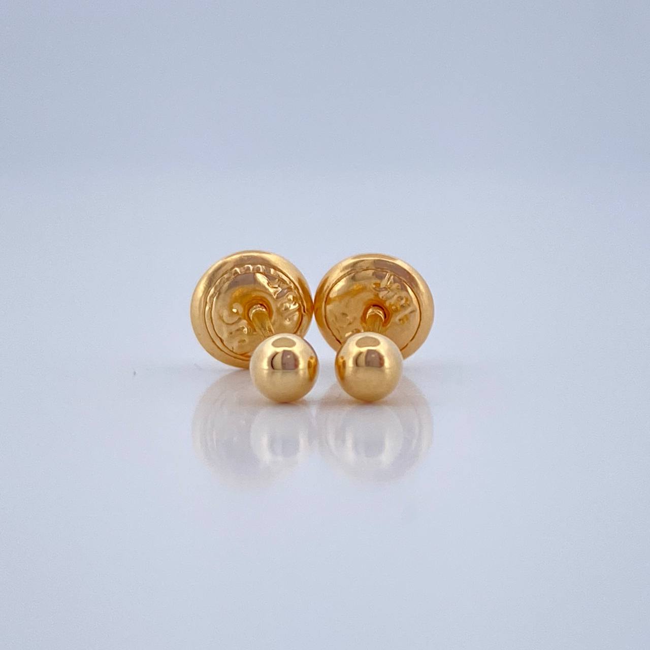 Topos Bola 0.45gr / 3mm Oro Amarillo 18K &