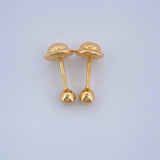 Topos Bola 0.45gr / 3mm Oro Amarillo 18K &