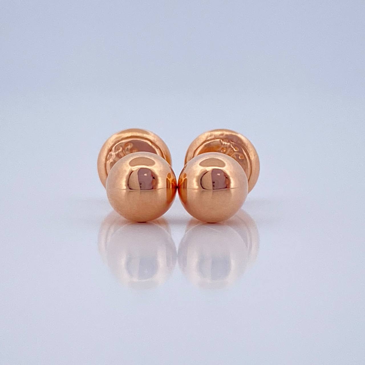 Topos Bola 0.55gr / 5mm Oro Rosa 18K &