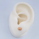 Topos Bola 0.6gr / 5mm Oro Rosa 18K &