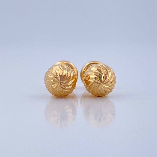 Topos Bola 0.65gr / 5mm Oro Amarillo 18K &