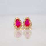 Topos Halo Gota 1.25g / in / 5.99mm Oro Amarillo 18K
