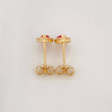 Topos Halo Gota 1.25g / in / 5.99mm Oro Amarillo 18K