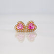 Topos Halo Corazon 1.6g / in / 6.73mm Oro Amarillo 18K