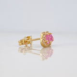 Topos Halo Corazon 1.6g / in / 6.73mm Oro Amarillo 18K