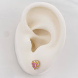 Topos Halo Corazon 1.6g / in / 6.73mm Oro Amarillo 18K