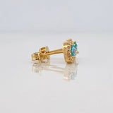 Topos Halo Corazon 1.65g / in / 6.78mm Oro Amarillo 18K