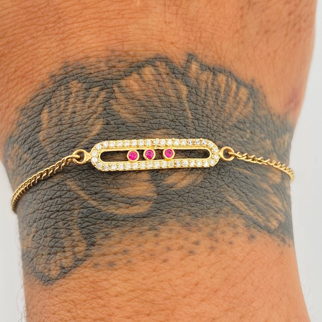 Pulso MSK 2.35gr / 7 1/4 in / 1.3mm Oro Amarillo 18K &