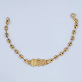 Pulso Bebé GC 1.95gr / 5 3/4 in / 3.4mm Oro Amarillo 18K &