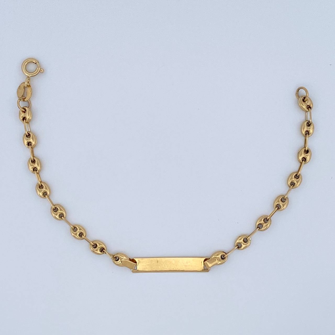 GC Baby Bracelet 1.85gr / 5 3/4 in / 3.3mm Yellow Gold 18K &