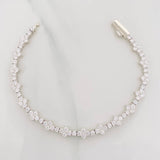 Pulso Flores 10.55 g / 7 1/2 in / 6.6 mm Plata 925