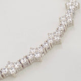 Pulso Flores 10.55 g / 7 1/2 in / 6.6 mm Plata 925