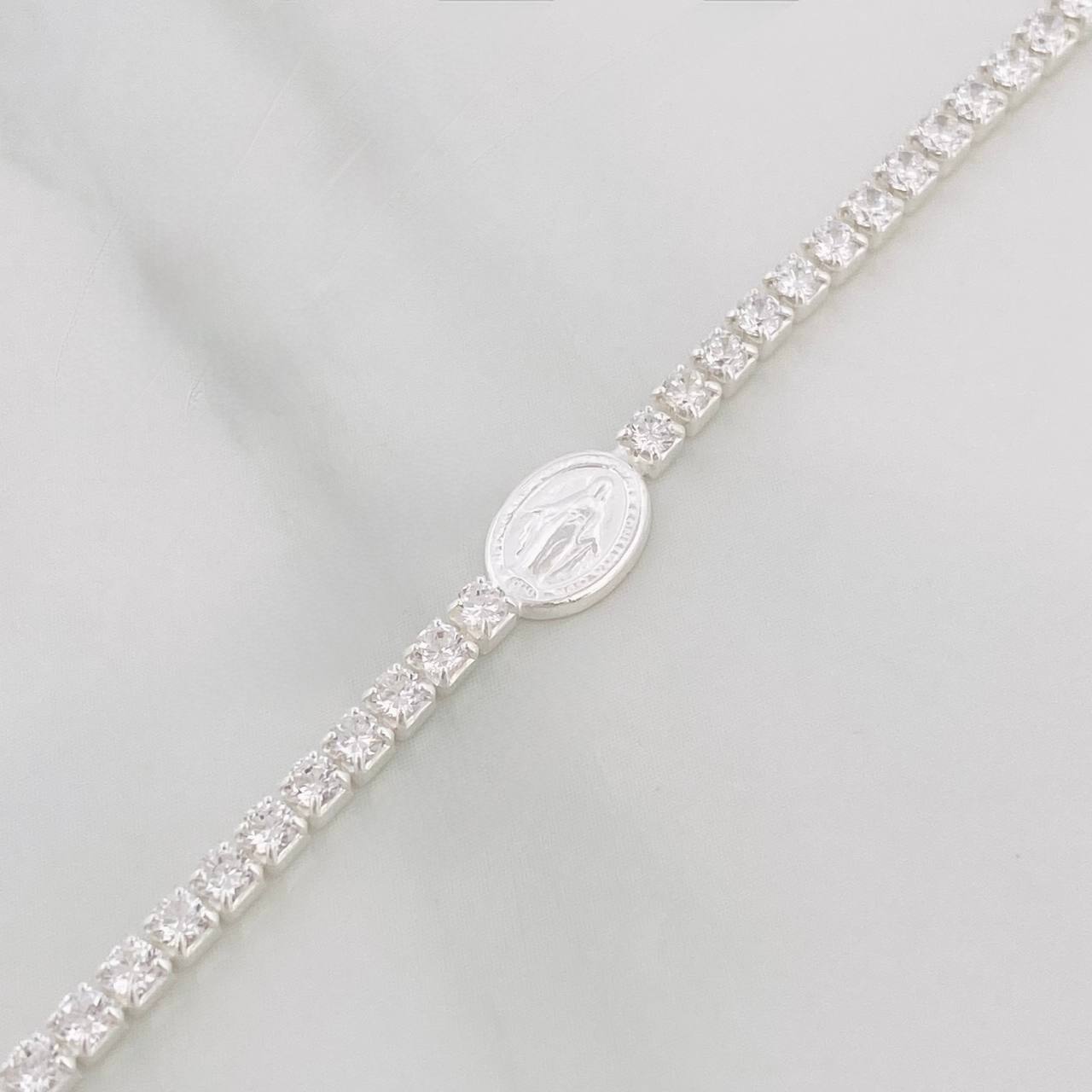 Pulso Virgen Milagrosa 3.7 g / 7 1/2 in / 2.1 mm Plata 925