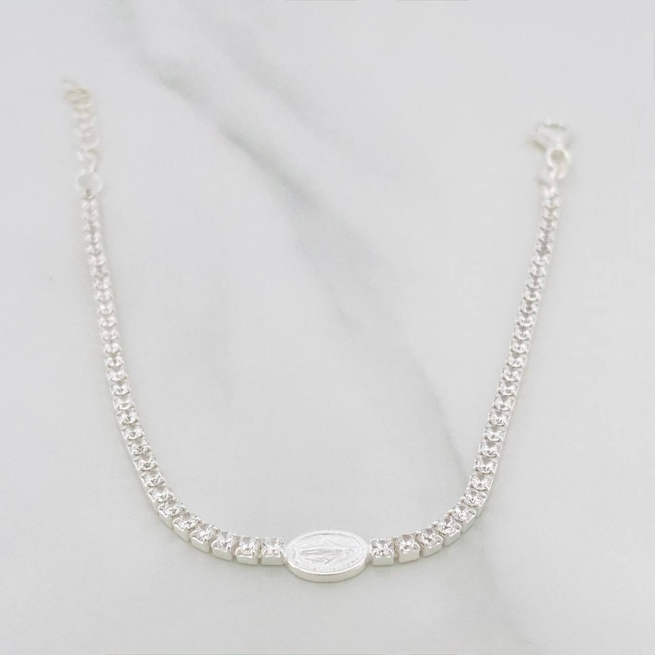 Pulso Virgen Milagrosa 3.7 g / 7 1/2 in / 2.1 mm Plata 925