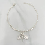 Pulso Virgen Milagrosa 5.1 g / 8 1/4 in / 2.9 mm Plata 925