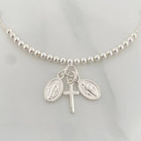 Pulso Virgen Milagrosa 5.1 g / 8 1/4 in / 2.9 mm Plata 925