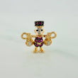 Herraje Pato Bolsas Dinero 1.5gr / 3/4 in / Tres Oros 18K %