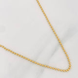 Military Chain 10.3g / 24 in / 2mm Yellow Gold 18K