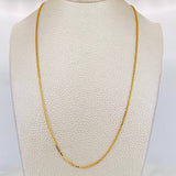 Venetian Chain 4.6g / 24 in / 1.05mm Yellow Gold 18K