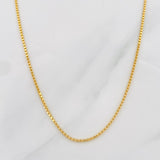 Venetian Chain 2.25g / 24 in / 1.03mm Yellow Gold 18K
