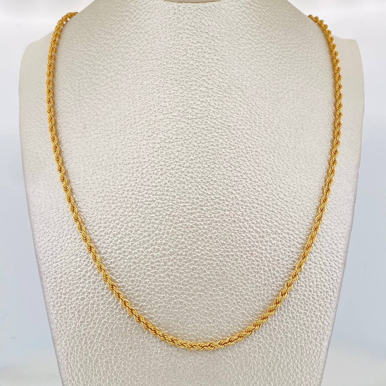 Rope Chain 5.55g / 24 in / 1.9mm Yellow Gold 18K