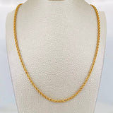 Rope Chain 5.55g / 24 in / 1.9mm Yellow Gold 18K