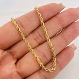 Rope Chain 5.55g / 24 in / 1.9mm Yellow Gold 18K