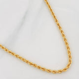 Rope Chain 5.55g / 24 in / 1.9mm Yellow Gold 18K