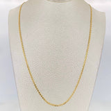 Flat Mariner Chain 5.6g / 24 in / 2.17mm Yellow Gold 18K