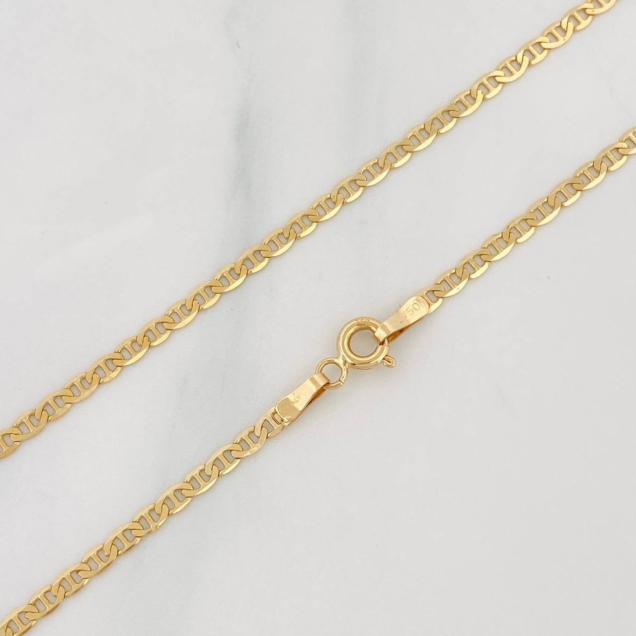 Flat Mariner Chain 5.6g / 24 in / 2.17mm Yellow Gold 18K