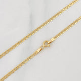 Flat Mariner Chain 5.6g / 24 in / 2.17mm Yellow Gold 18K