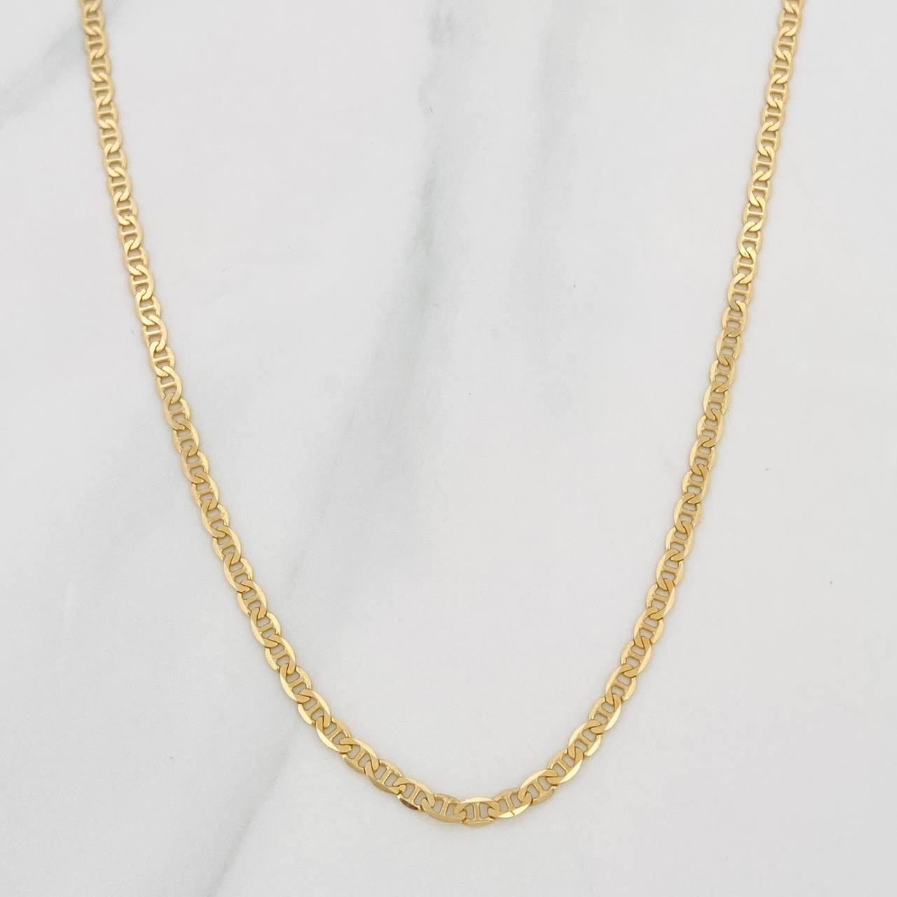 Flat Mariner Chain 5.6g / 24 in / 2.17mm Yellow Gold 18K