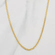 Flat Mariner Chain 5.6g / 24 in / 2.17mm Yellow Gold 18K