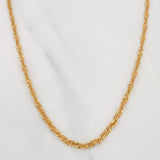 Singapore Chain 7.05g / 24 in / 2.35mm Yellow Gold 18K