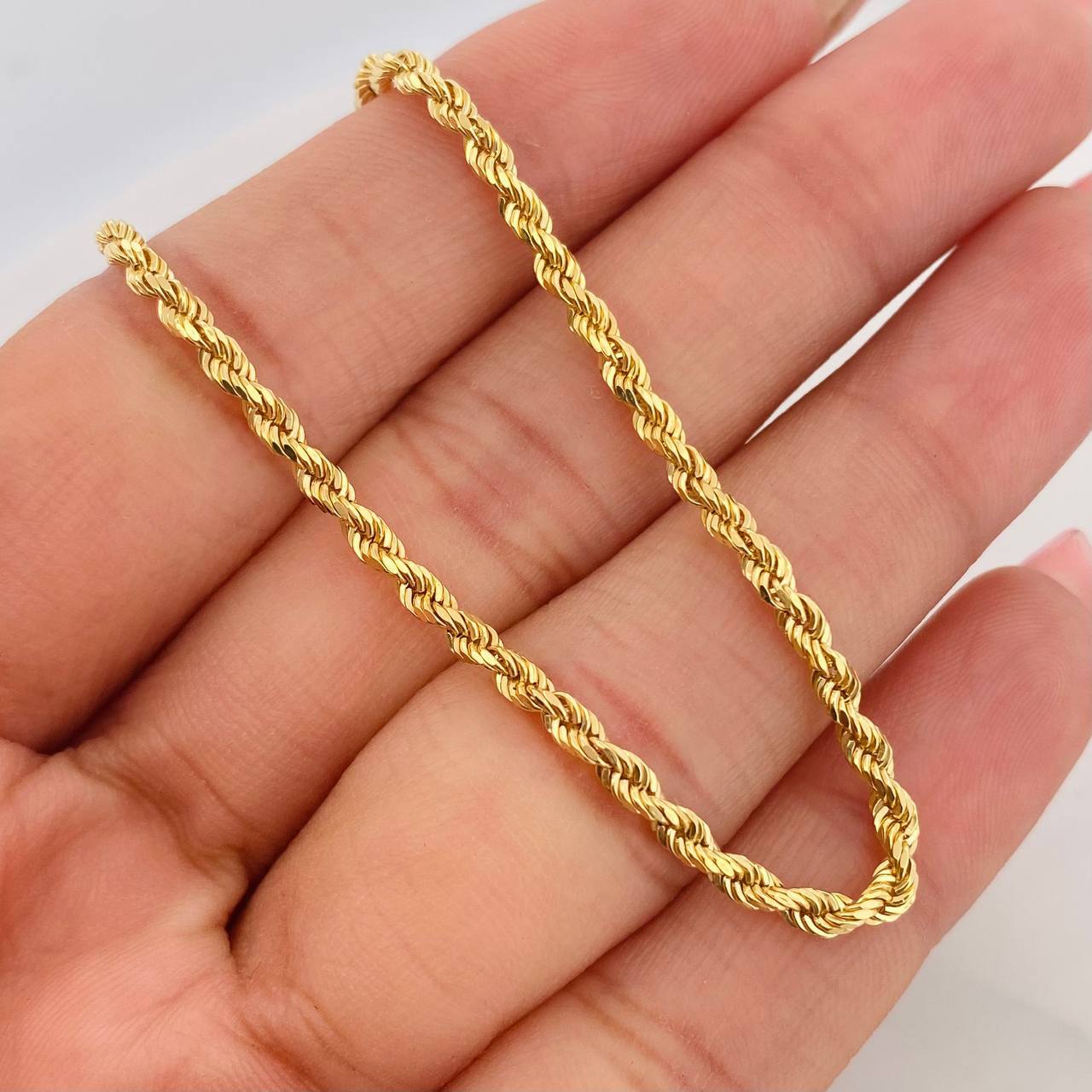 Rope Chain 6.85g / 24 in / 1.73mm Yellow Gold 18K