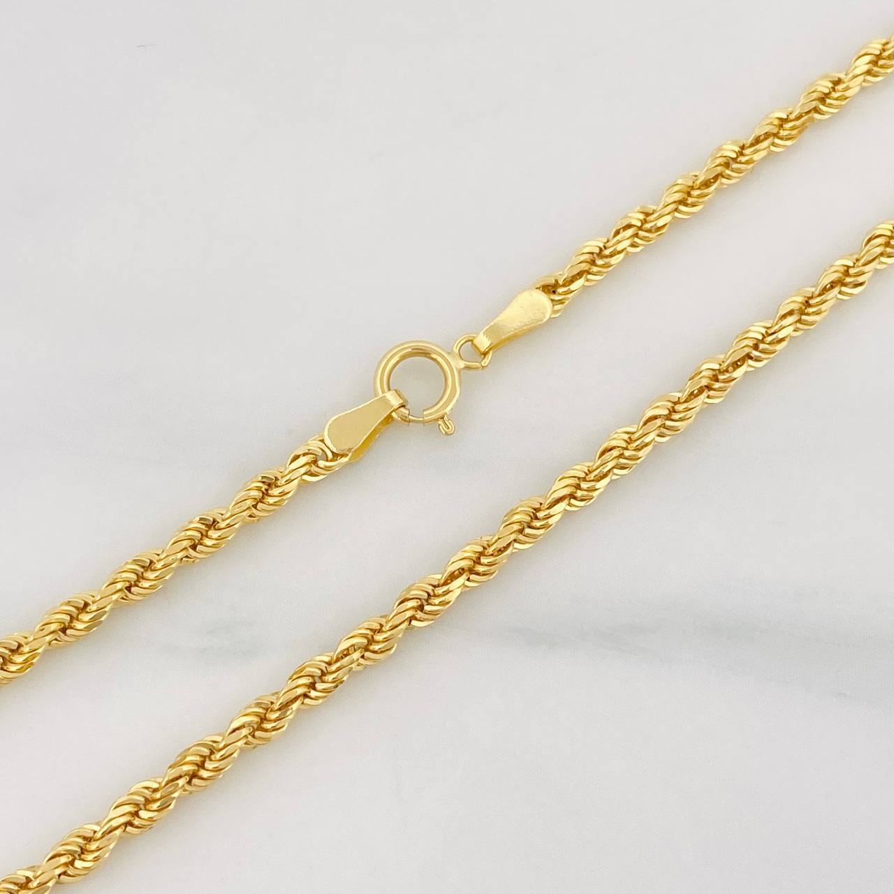 Rope Chain 6.9g / 24 in / 2.37mm Yellow Gold 18K
