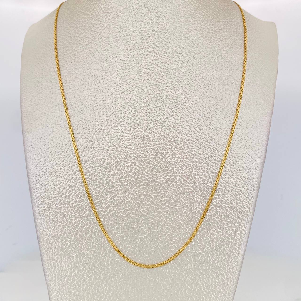 Bismark Chain 3.25g / 24 in / 1.45mm Yellow Gold 18K