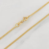 Bismark Chain 3.45g / 24 in / 1.42mm Yellow Gold 18K