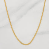 Bismark Chain 3.45g / 24 in / 1.42mm Yellow Gold 18K