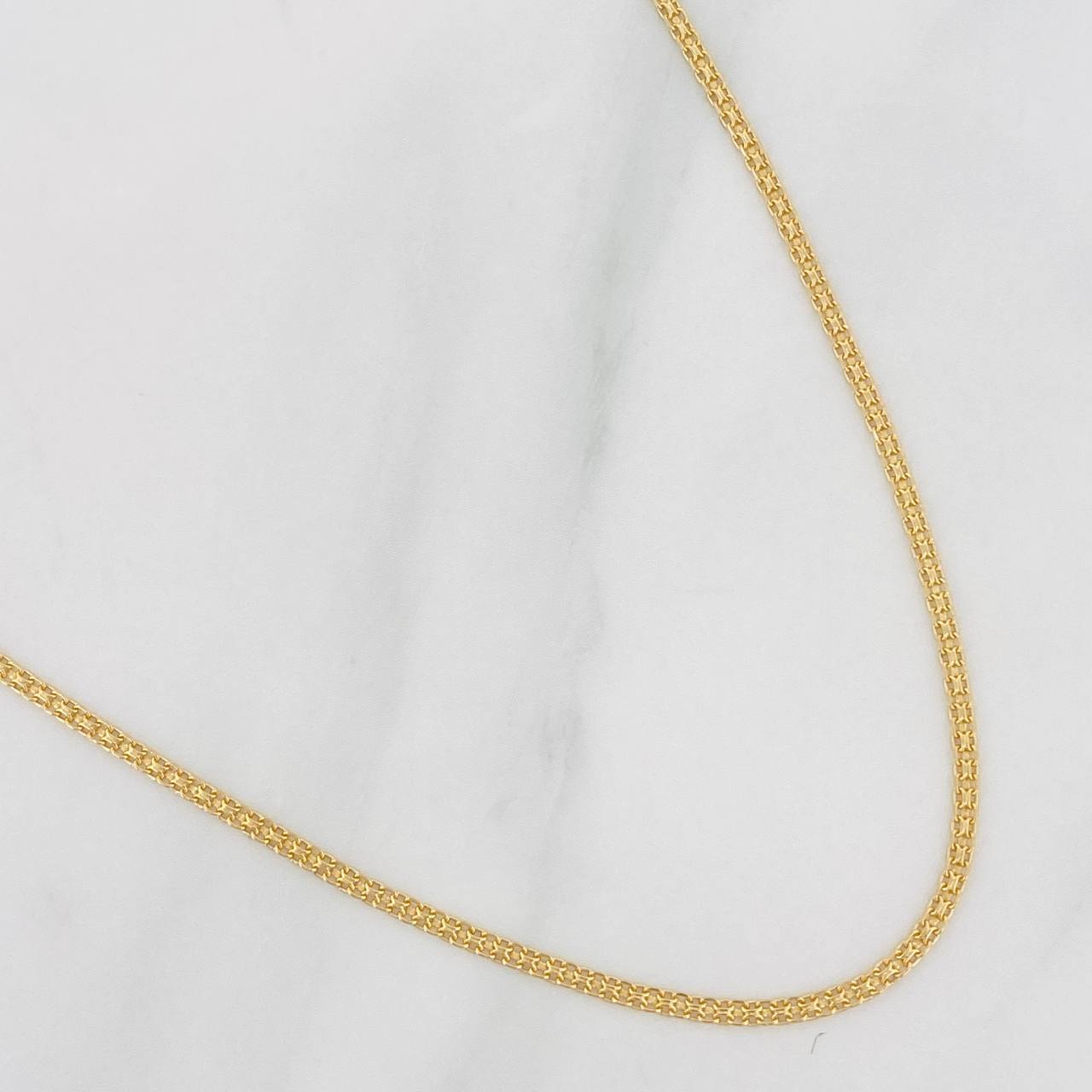 Bismark Chain 3.45g / 24 in / 1.42mm Yellow Gold 18K