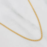 Bismark Chain 4.2g / 24 in / 1.79mm Yellow Gold 18K