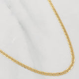 Flat Mariner Chain 5.6g / 24 in / 2.17mm Yellow Gold 18K
