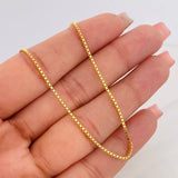 Venetian Chain 2.25g / 24 in / 1.03mm Yellow Gold 18K