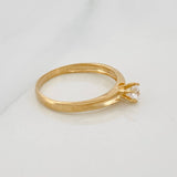 Anillo Solitario 1.55g / T6 1/4 Oro Amarillo 18K