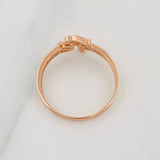 Faith Ring 1.4g / T6 1/4 Two-Tone White Rose Gold 18K