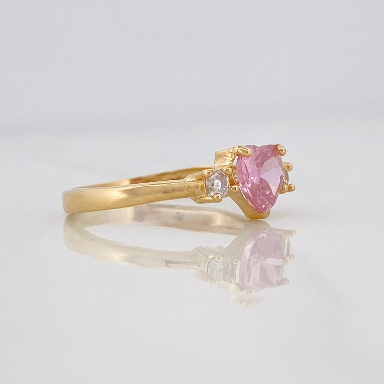 Heart Ring 1.75g / T5 3/4 Yellow Gold 18K