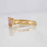 Heart Ring 1.95g / T7 1/2 Yellow Gold 18K