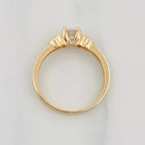 Anillo Solitario 2.2g / T6 1/2 Oro Amarillo 18K