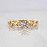 Anillo Solitario 2.05g / T6 1/2 Oro Amarillo 18K